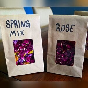 Handmade Dried Flower Petal Mix Bundle 5 Bags